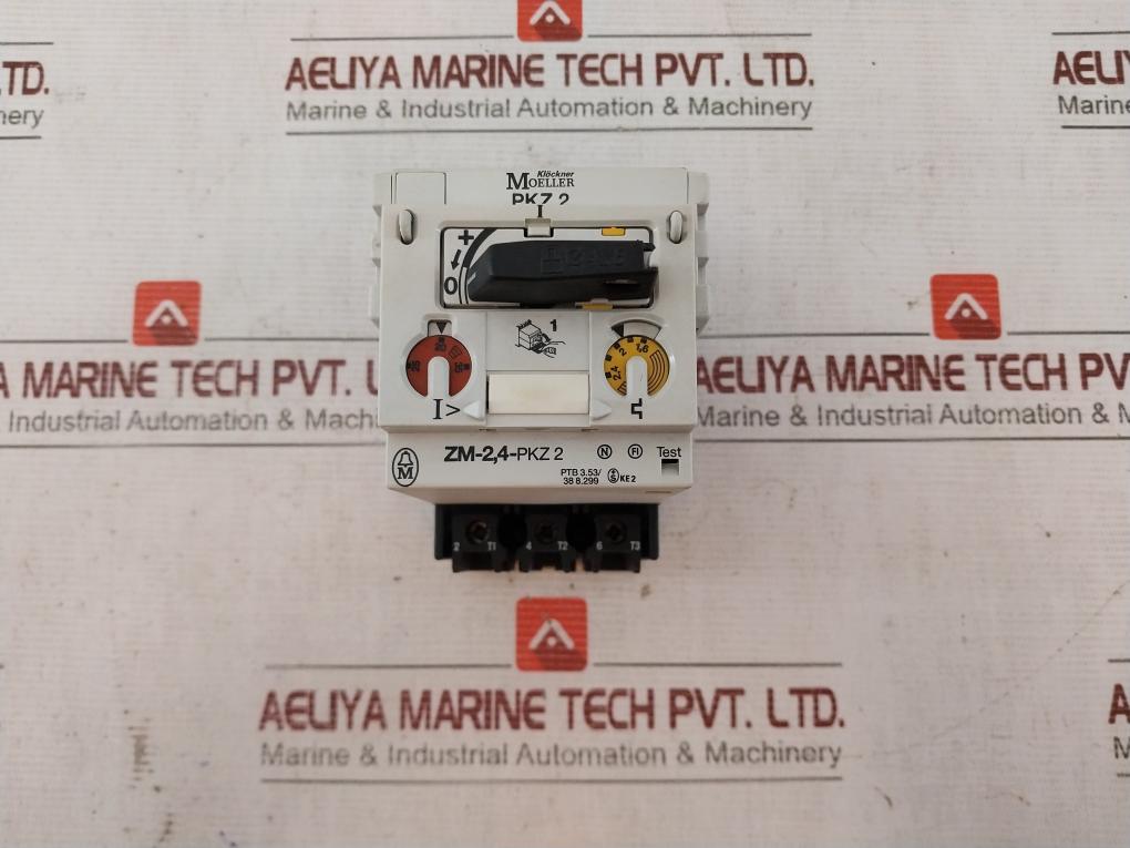 Klockner Moeller Pkz 2 Manual Motor Starter 0.6–40A 600V 3-phase Breaker