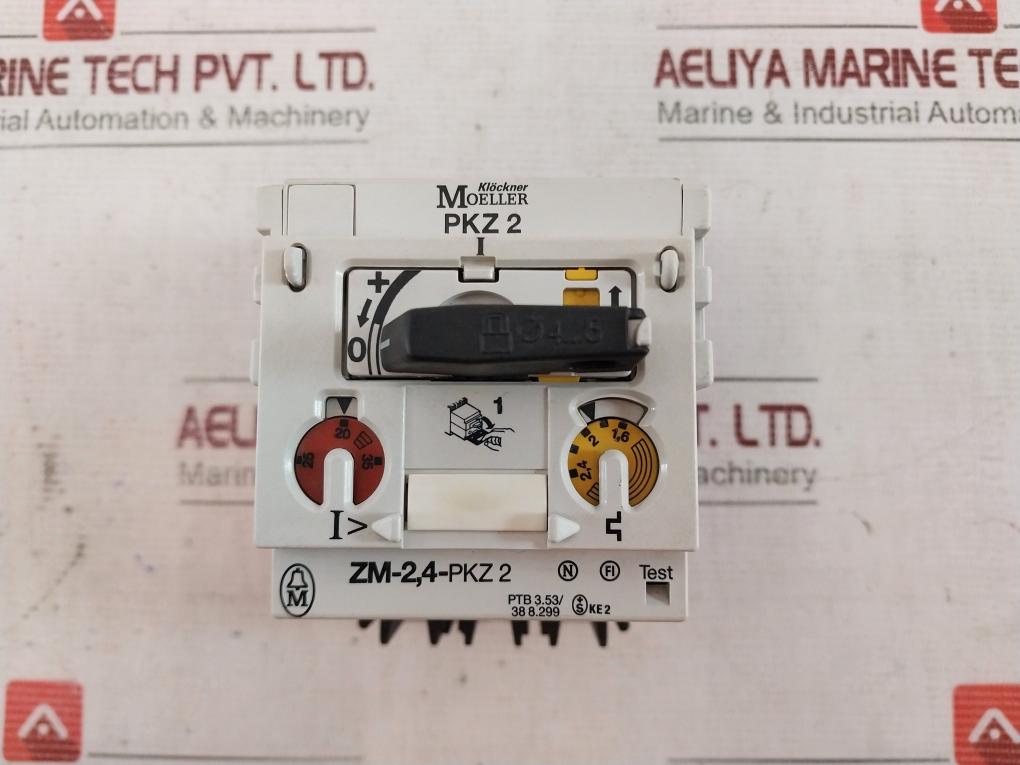 Klockner Moeller Pkz 2 Manual Motor Starter 0.6–40A 600V 3-phase Breaker