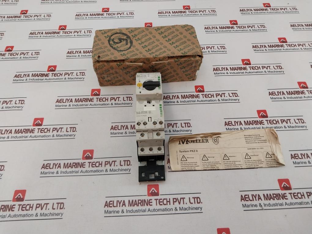 Klockner Moeller Pkzm0-4/Se00-11 Motor Switch 11A-600V 50/60Hz