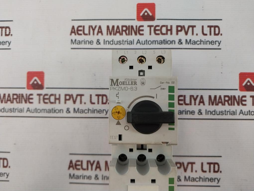 Klockner Moeller Pkzm0-4/Se00-11 Motor Switch 11A-600V 50/60Hz