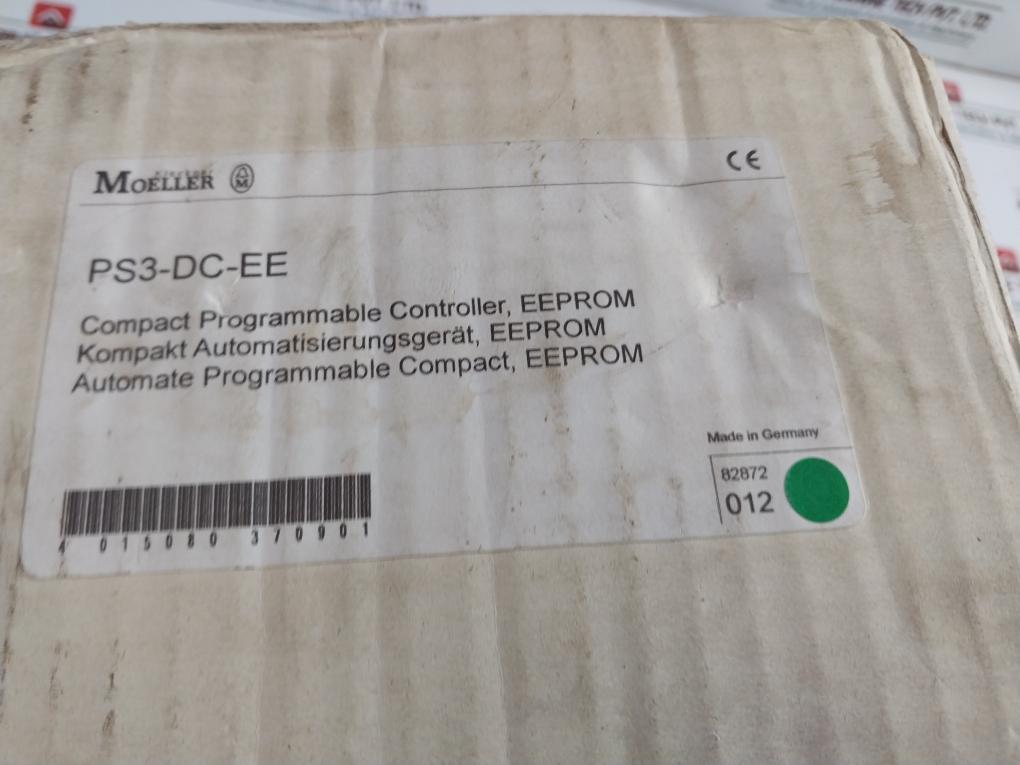 Klockner Moeller Ps3-dc-ee Compact Programmable Controller 24V Dc