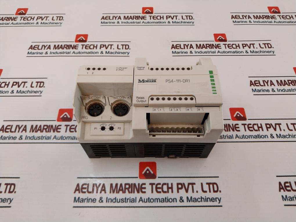 Klockner Moeller PS4-111-DR1 Compact PLC Unit 115-230 VAC