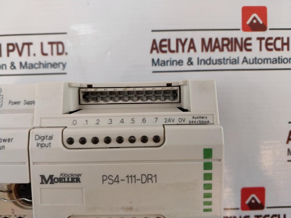 Klockner Moeller Ps4-111-dr1 Compact Plc Unit 115-230 Vac