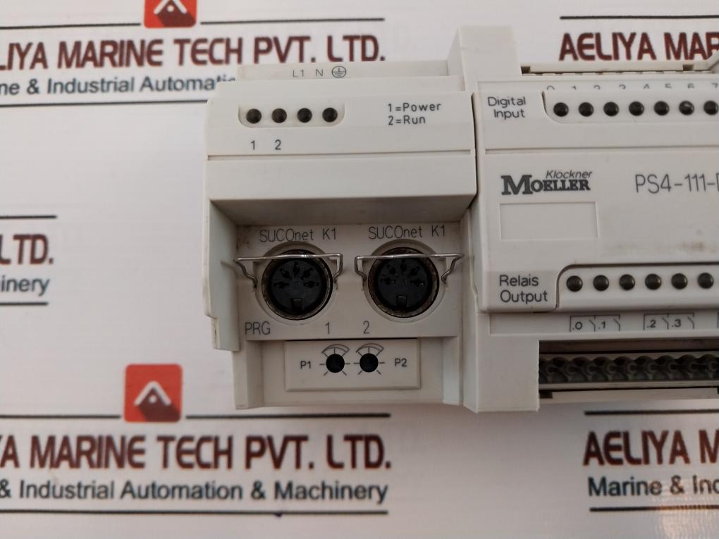 Klockner Moeller PS4-111-DR1 Compact PLC Unit 115-230 VAC