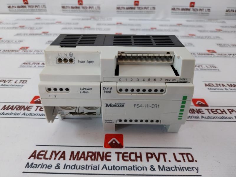 Klockner Moeller Ps4-111-dr1 Compact Programmable Logic Controller 24Vdc