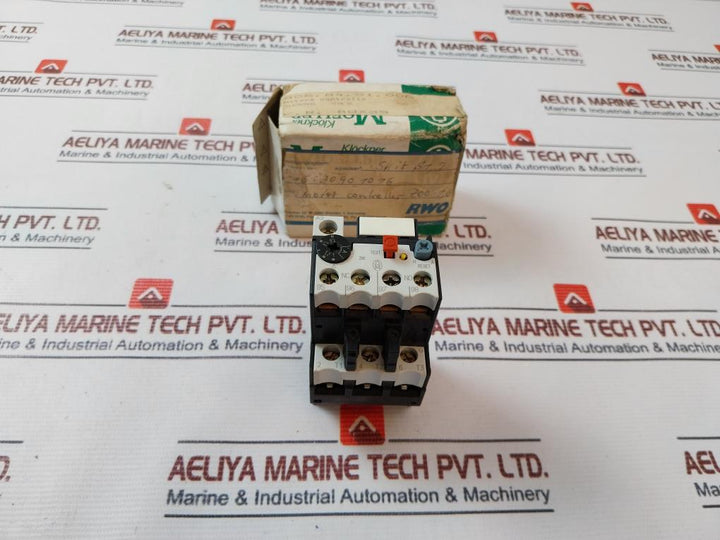 Klockner Moeller Z00-1,6 Motor Overload Relay 250A 690V