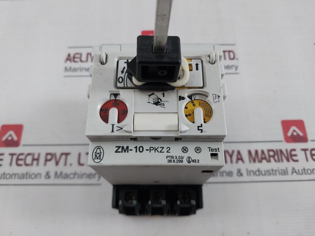 Klockner Moeller Zm-10-pkz 2 Manual Motor Protector 690V 0.6–40A 50/60 Hz