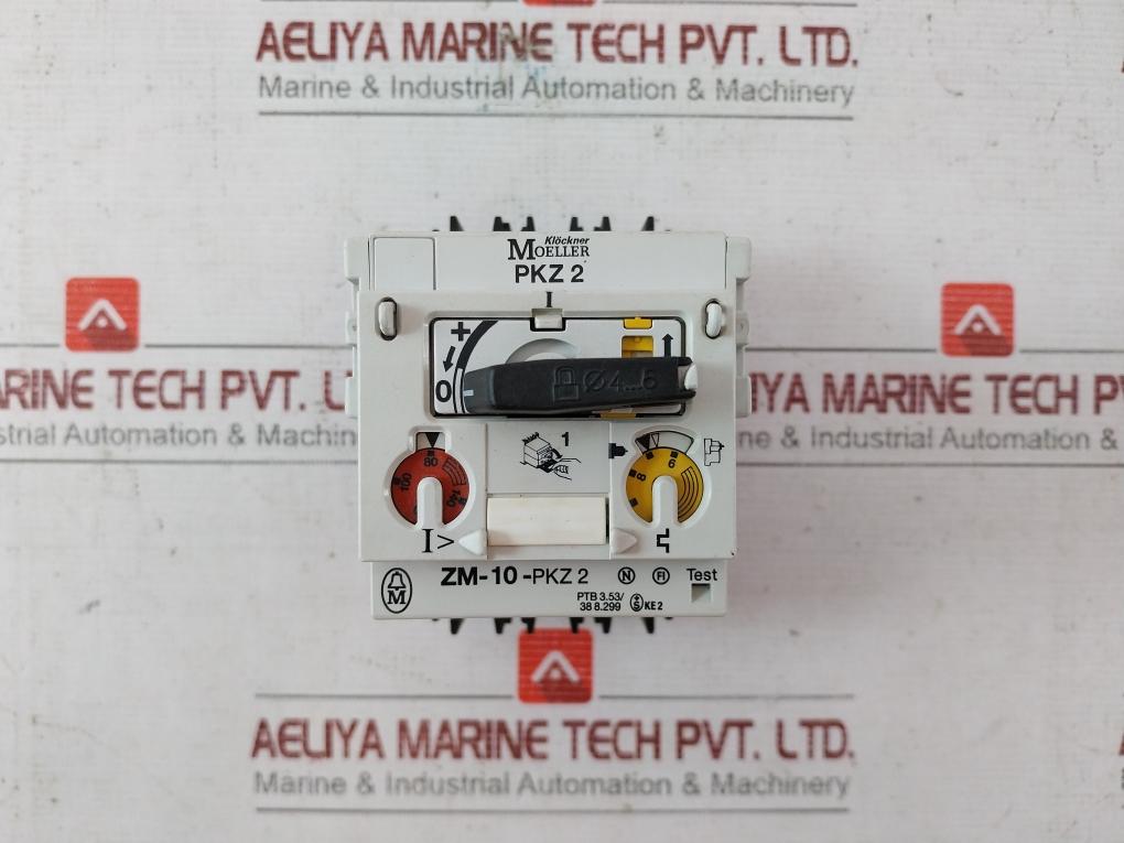 KLOCKNER MOELLER ZM-10-PKZ2 Motor Protection Circuit Breaker 690V 65KA – 480V AC