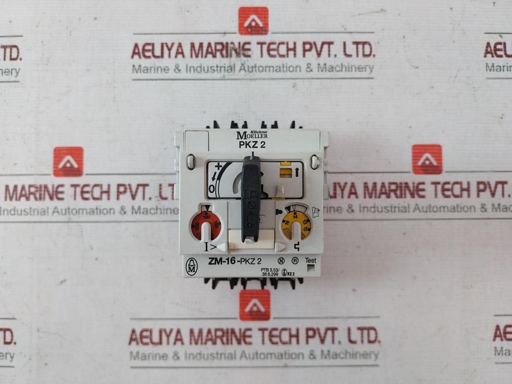 Klockner Moeller Zm-16-pkz2 Manual Motor Starter 690V 600Y / 347V Ac