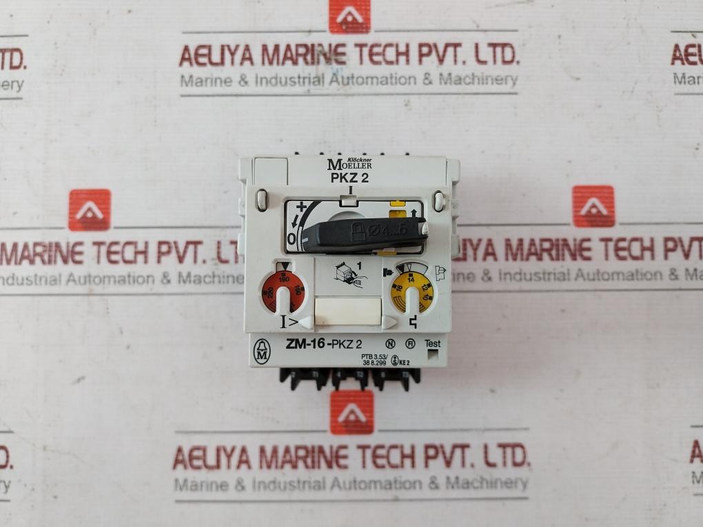 Klockner Moeller Zm-16-pkz2 Manual Motor Starter 690V 600Y / 347V Ac