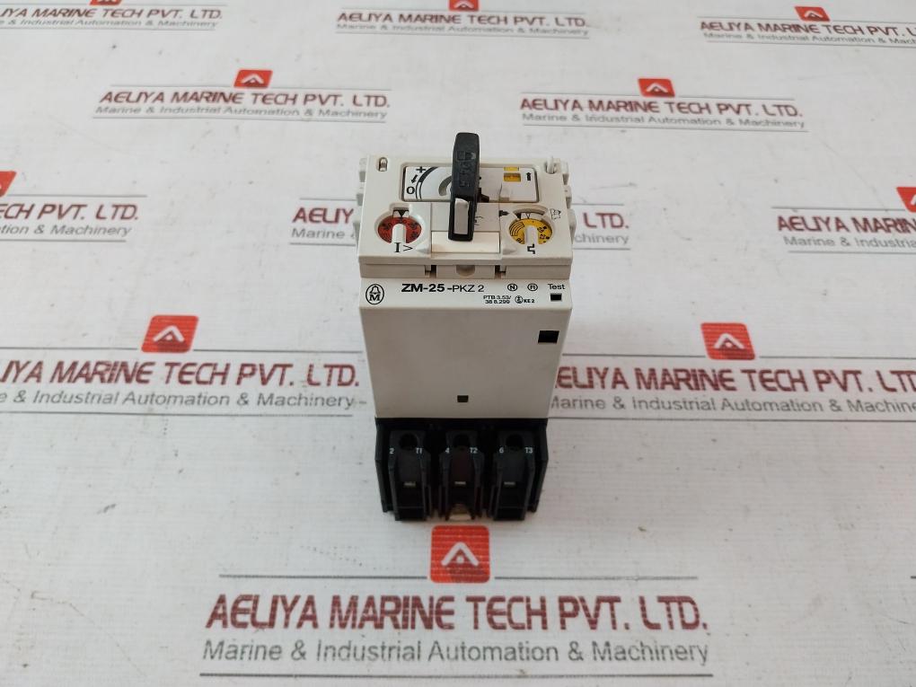 Klockner Moeller Zm-25-pkz2 Overload Trip Module 690V 0.6-40A 50/60 Hz