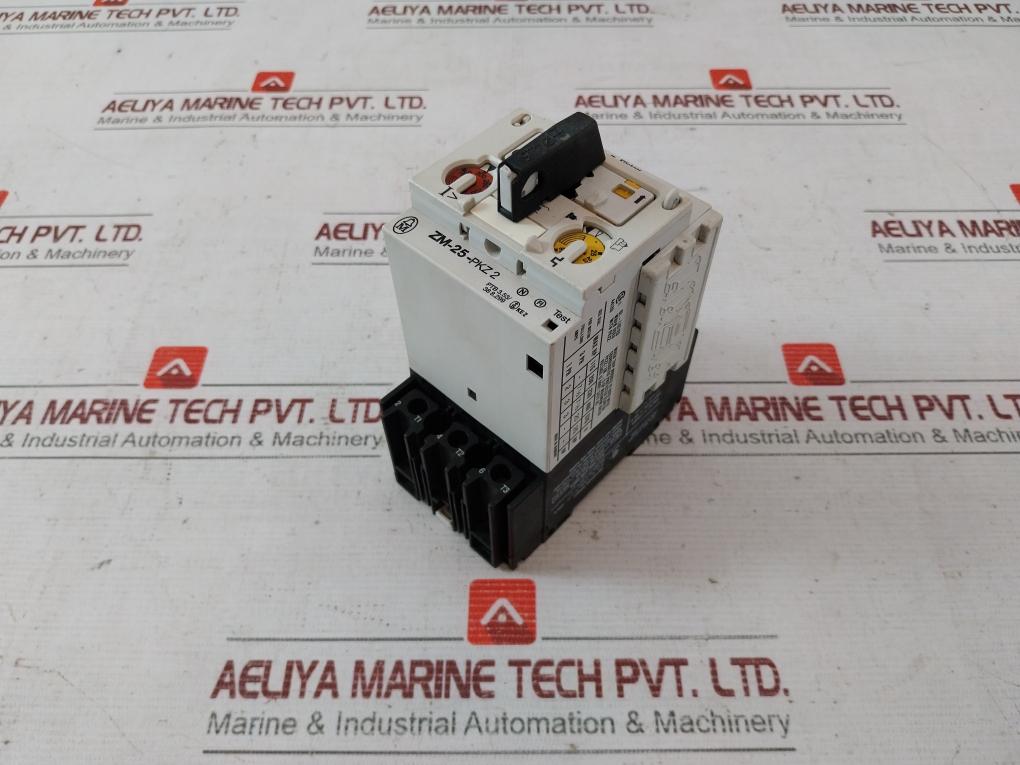 Klockner Moeller Zm-25-pkz2 Overload Trip Module 690V 0.6-40A 50/60 Hz