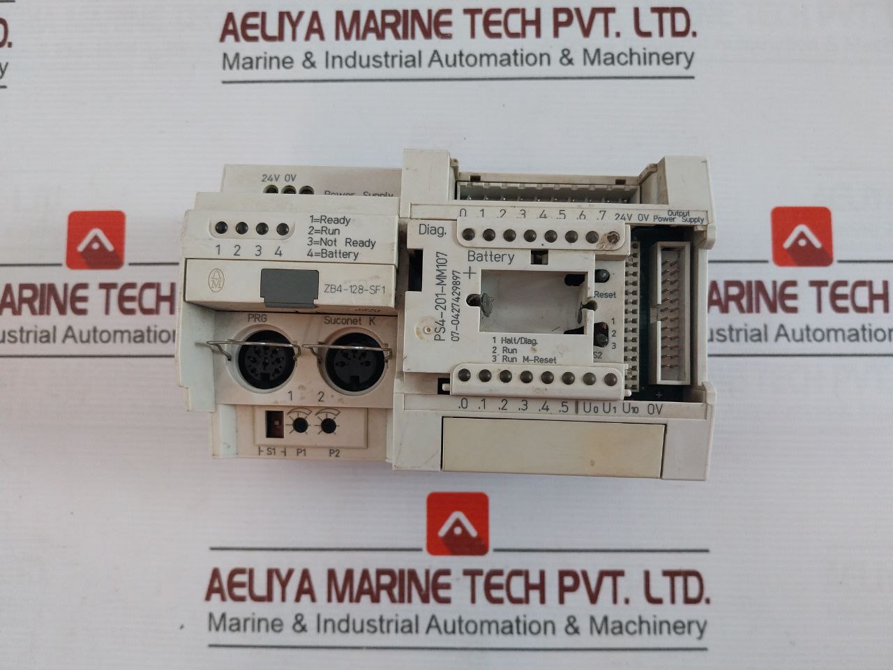 Klöckner Moeller Ps4-201-mm1 Compact Programmable Logic Controller 24Vdc 0,8A