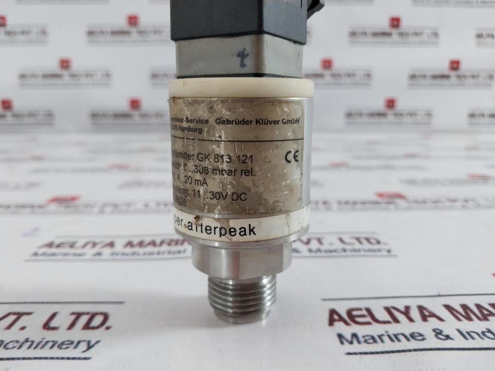 Kluver Gk 813.121 Pressure Transmitter 11-30Vdc