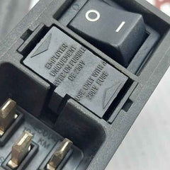 Km Male Power Socket 250V 10A