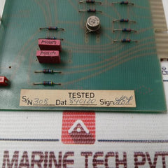 Kmw 582030-a Printed Circuit Board Used
