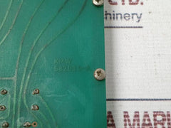 Kmw 582030-a Printed Circuit Board Used