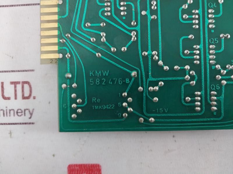 Kmw 582476-b Printed Circuit Board Re Tmk 9422