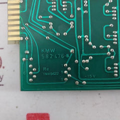 Kmw 582476-b Printed Circuit Board Re Tmk 9422