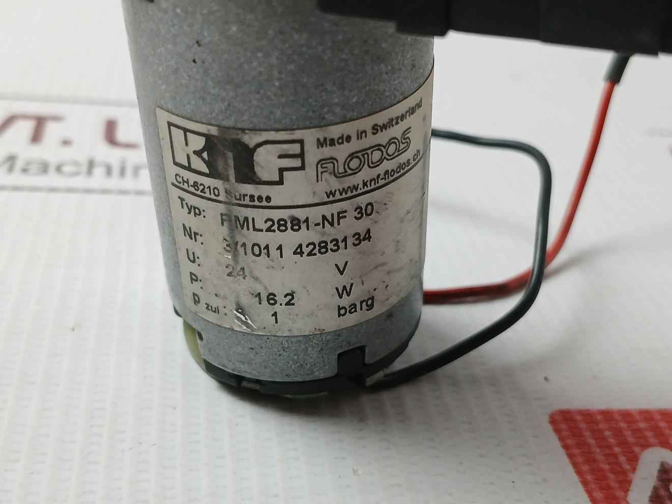 Knf Pml2881-nf 30 Diaphragm Pump 24 V 16.2 W