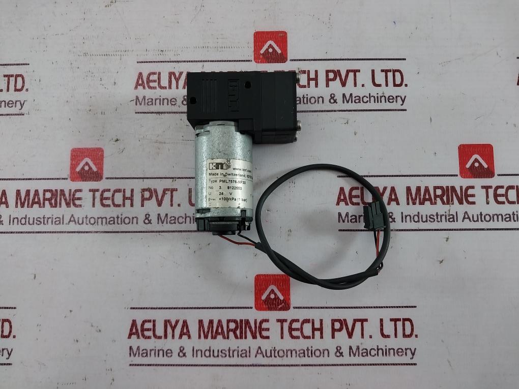 Knf Pml7576-nf30 Diaphragm Liquid Pump 12.2W 0.51A Ip00 100 Kpa (1 Bar)