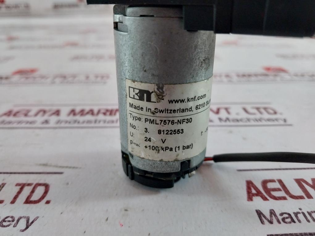 Knf Pml7576-nf30 Diaphragm Liquid Pump 12.2W 0.51A Ip00 100 Kpa (1 Bar)