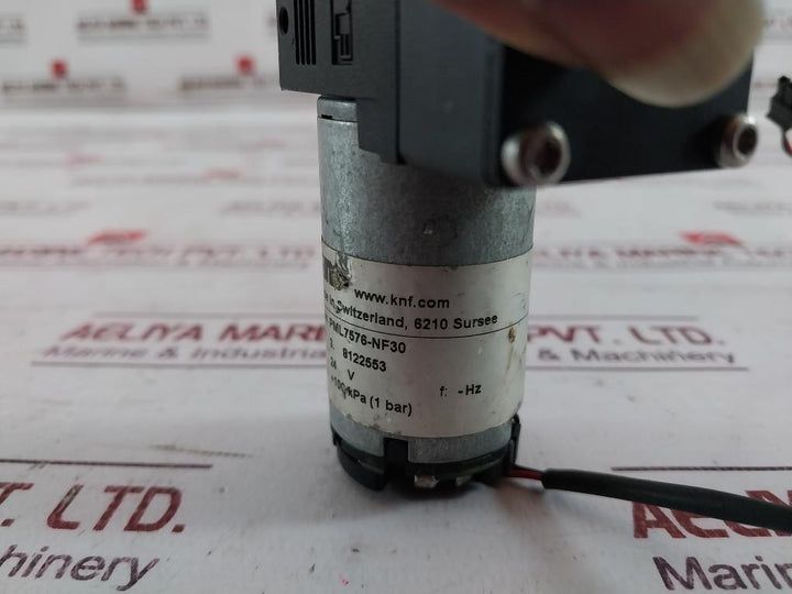 Knf Pml7576-nf30 Diaphragm Liquid Pump 12.2W 0.51A Ip00 100 Kpa (1 Bar)