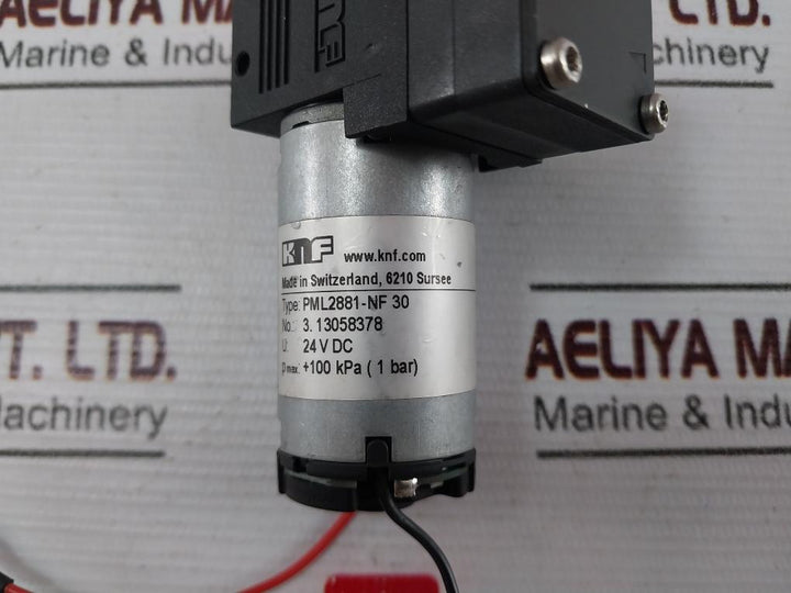 Knf Pml2881-nf 30 Diaphragm Pump 24v Dc