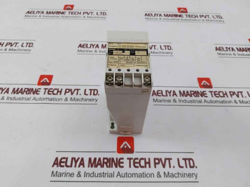Knick 12310a Dc Isolation Amplifier 230v 10v 20ma