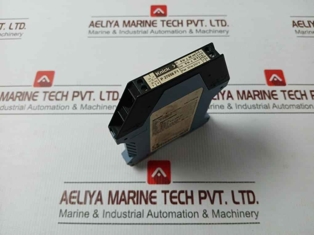 Knick P 27058 F1 Dc-isolation Amplifier 20 To 253 V Ac/Dc
