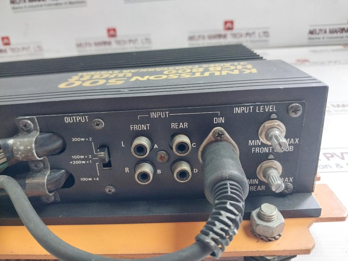 Knutsson Hcb 800 Inverted Power Amplifier 500 Watt