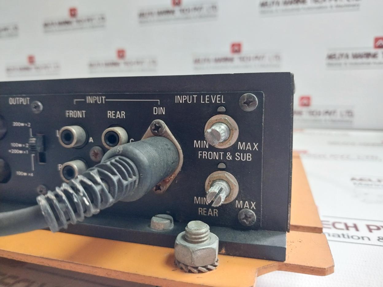 Knutsson Hcb 800 Inverted Power Amplifier 500 Watt