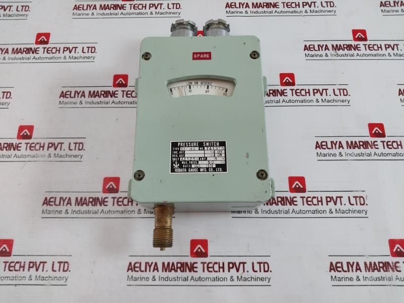Kobata Gauge Ba-3C Pressure Switch Ac 125V 3A