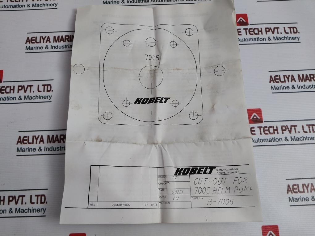 Kobelt 7005 Helm Pump 1500 Psi (103 Bar)