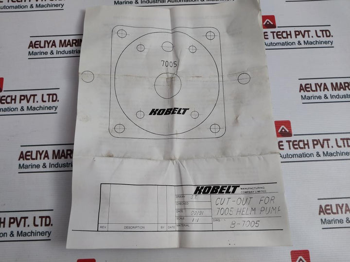 Kobelt 7005 Helm Pump 1500 Psi (103 Bar)