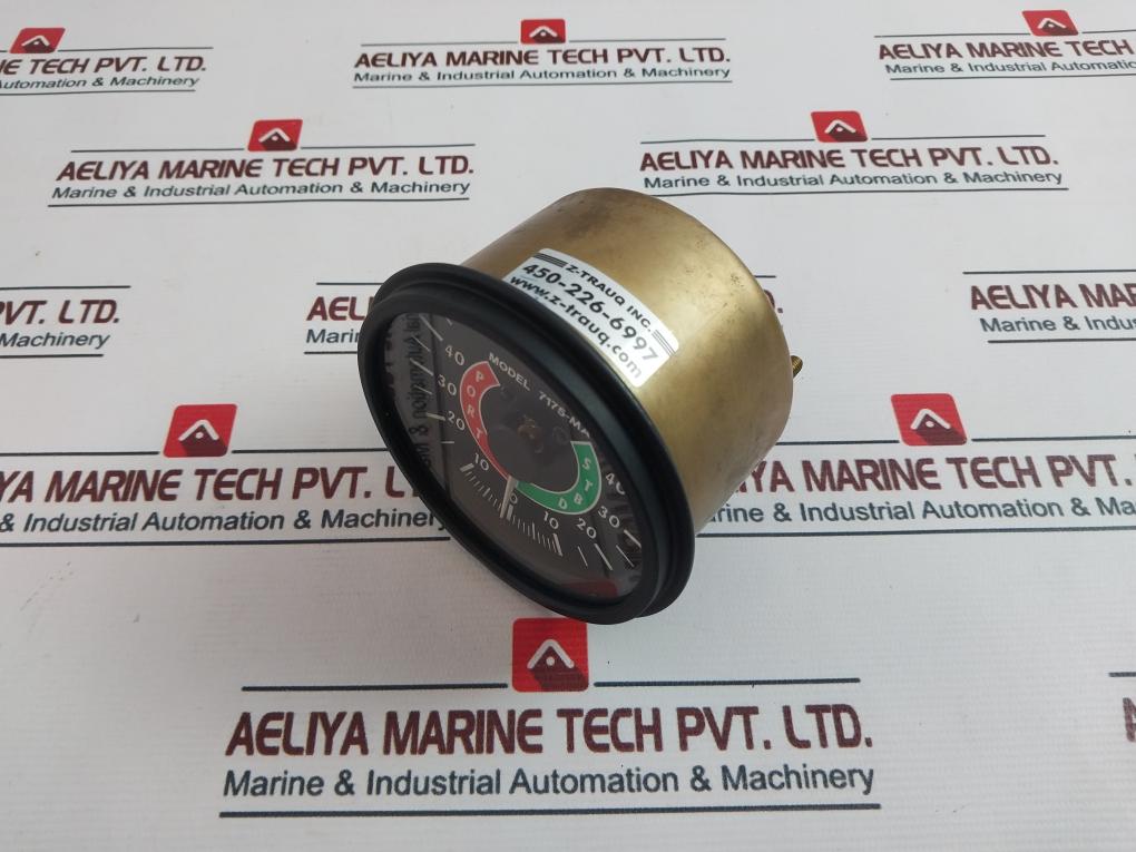 Kobelt 7175-ma Rudder Indicator 0-40 Stbd