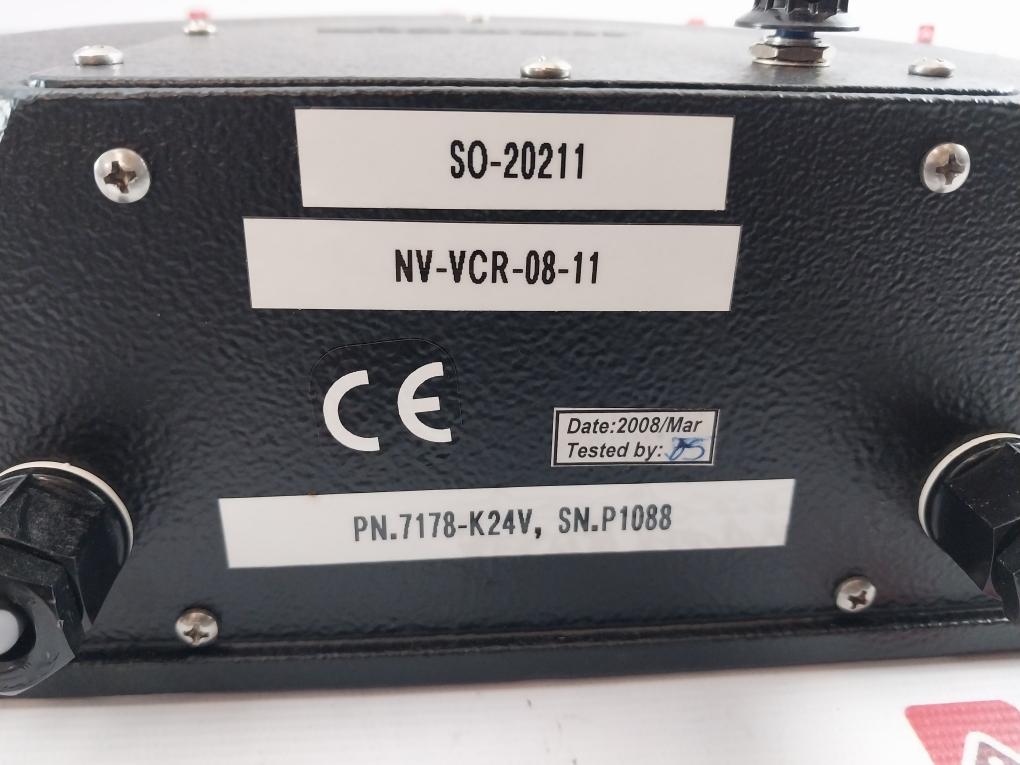 Kobelt 7178-K24V Panoramic Rudder Angle Indicator DC 24V