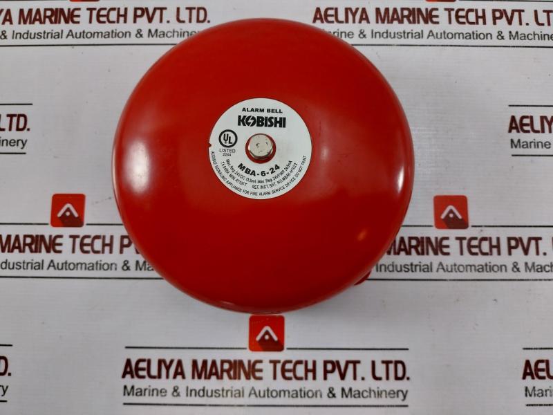 Kobishi Mba-6-24 Alarm Bell 24vdc 13.5ma