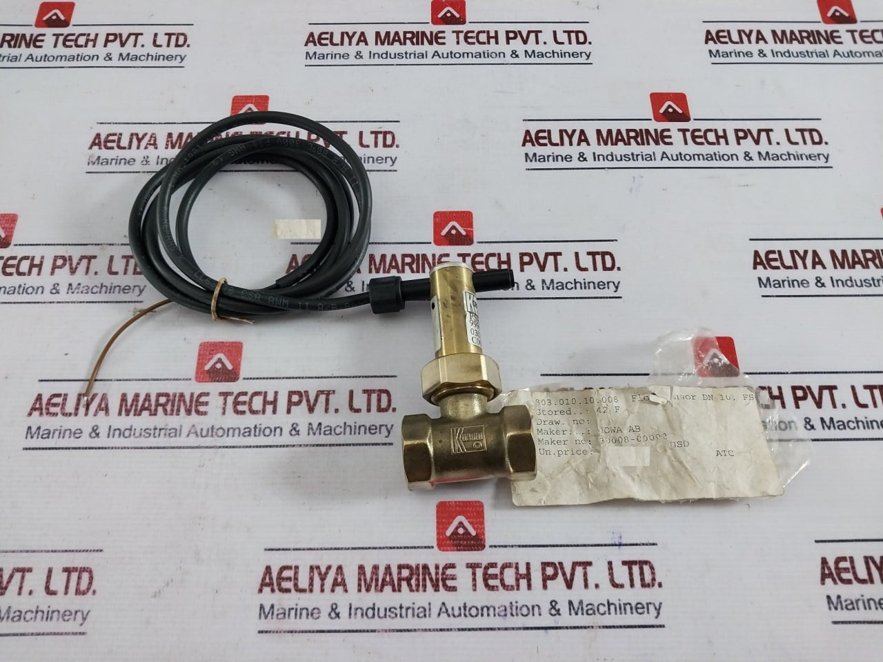 Kobold Psr-11103r10r1 Flow Sensor With Cable E48408 Awm Style 2464/1061