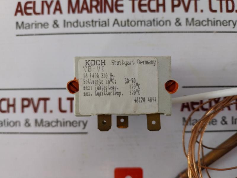 Koch TB-VI Max Temp Limiter, Din 3440, 16A/254V AC