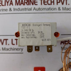 Koch TB-VI Max Temp Limiter, Din 3440, 16A/254V AC
