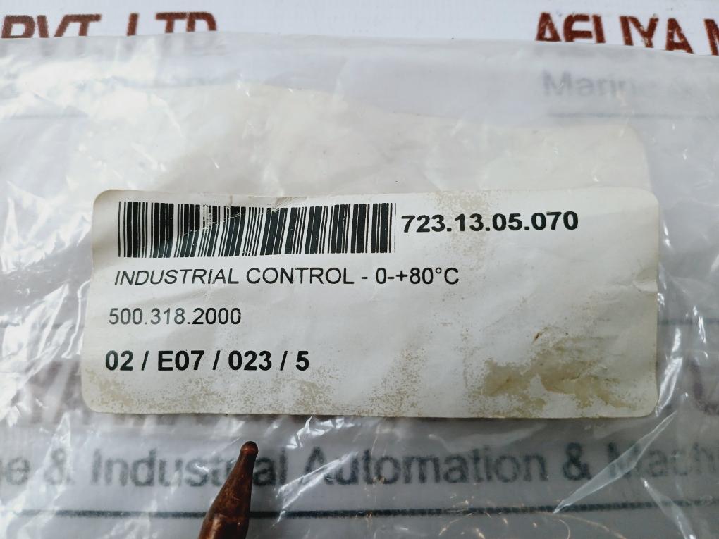 Koch Tr-v Industrial Control Thermostat 0-80 16(4)a/254vac 10a/110vdc