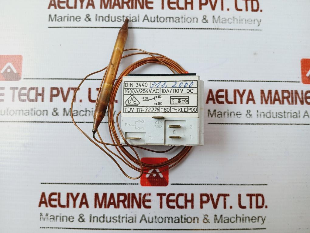Koch Tr-v Industrial Control Thermostat 0-80 16(4)a/254vac 10a/110vdc