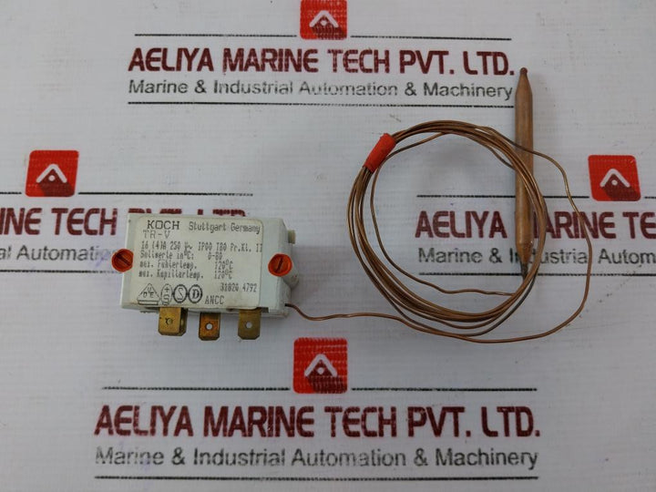 Koch Tr-v Thermostat 0-80°C 16(4)A/254V Ac ,10A/110V Dc