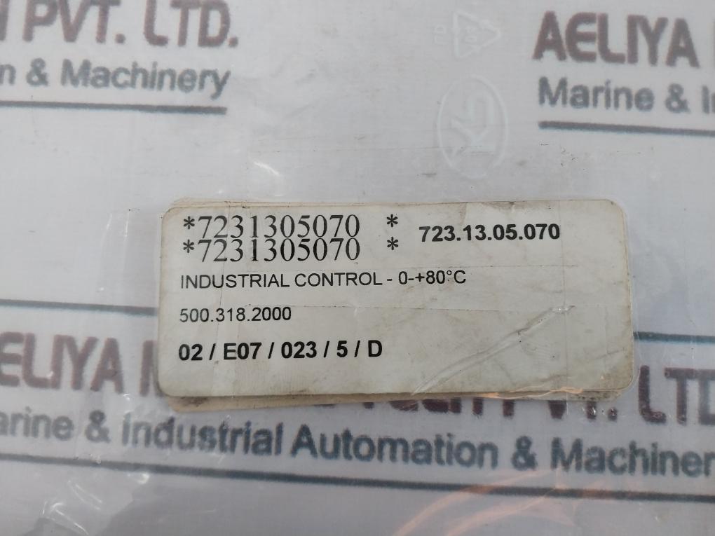 Koch Tr-vi Thermostat 0-80°c 16(4)a/250v Ac, 10a/110v Dc