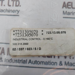 Koch Tr-vi Thermostat 0-80°C 16(4)A/250V Ac, 10A/110V Dc