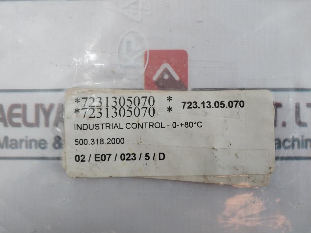 Koch Tr-vi Thermostat 0-80°c 16(4)a/250v Ac, 10a/110v Dc