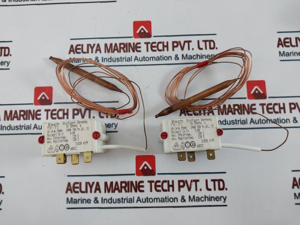 Koch Tr-vi Thermostat 0-80°c 16(4)a/250v Ac, 10a/110v Dc