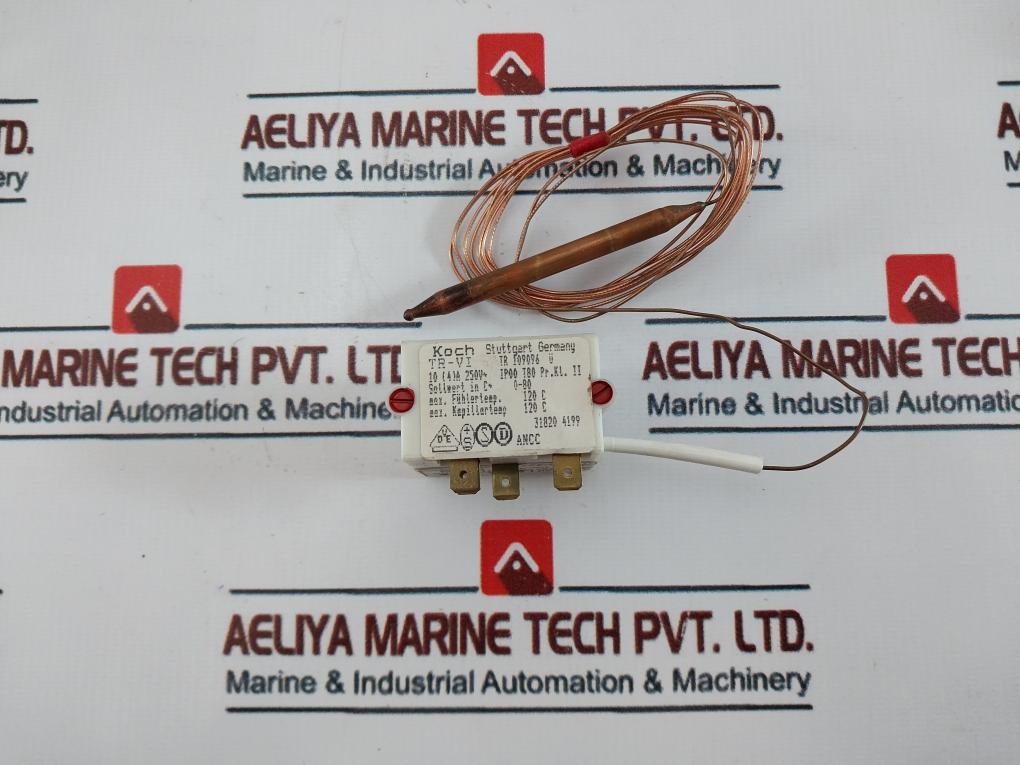 Koch Tr-vi Thermostat 0-80°c 16(4)a/250v Ac, 10a/110v Dc