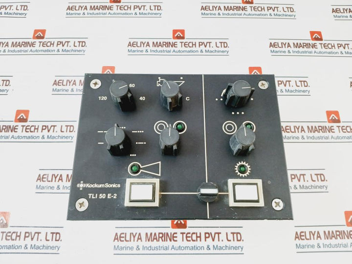 Kockum Sonics Tli 50 E-2 Signal Controller 24V Dc 110V Ac 214.00.082